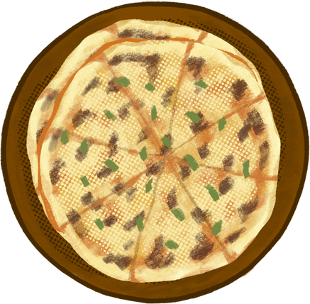 Pop Kitsch Textured Indian Food Paratha